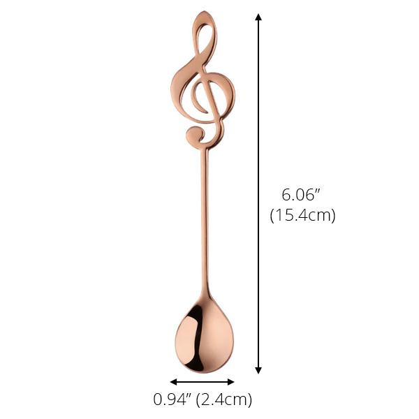 Musical Note Clef Spoon