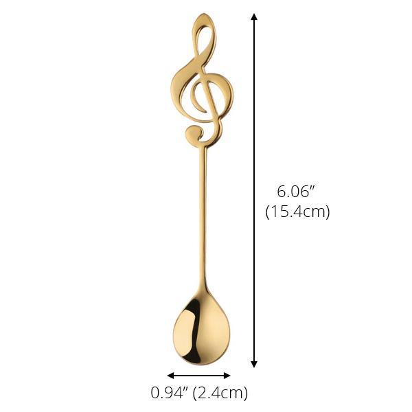 Musical Note Clef Spoon