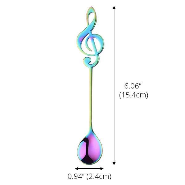 Musical Note Clef Spoon