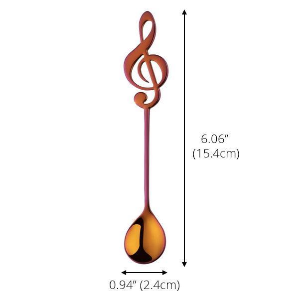 Musical Note Clef Spoon