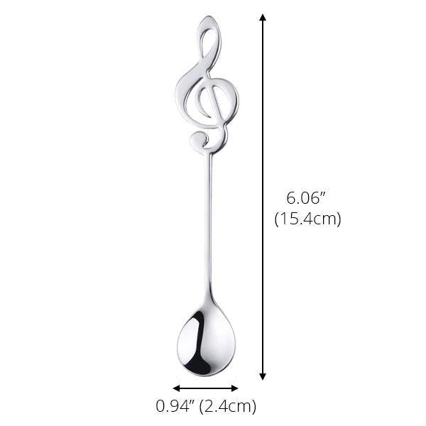 Musical Note Clef Spoon