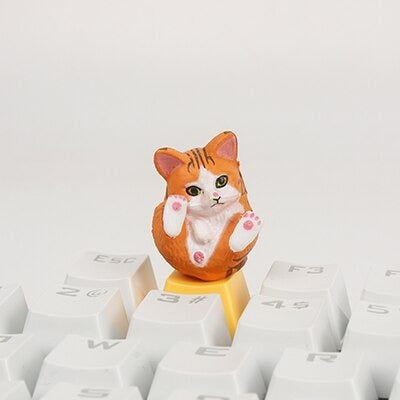 Handmade Kitty Butt Keycap