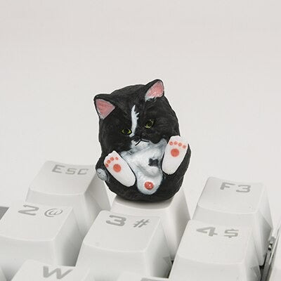 Handmade Kitty Butt Keycap