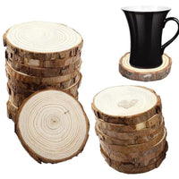 Thumbnail for Rustic Wooden Coasters - PeekWise