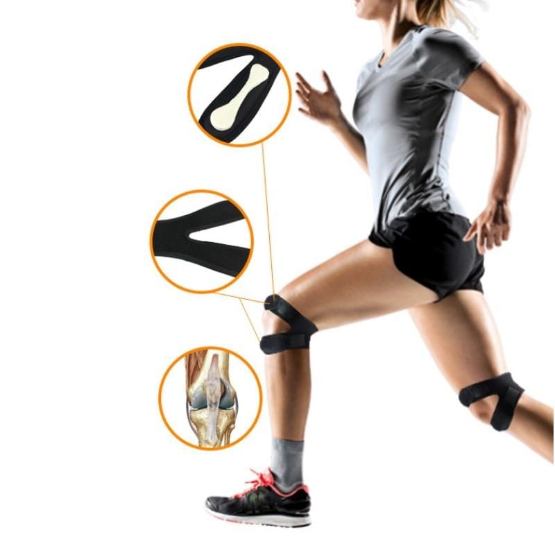 Dual Patella Support Knee Strap PeekWise