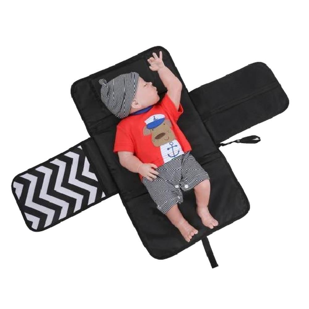 Multi-Purpose Portable Diaper Changing Mat/Bag - PeekWise