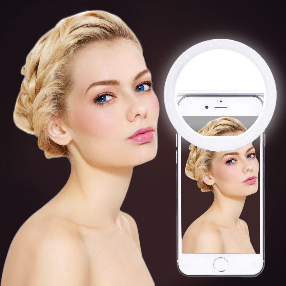 LED Clip-On Selfie Ring Light - PeekWise