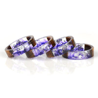 Thumbnail for Handcrafted Gaia Resin Wood Ring PeekWise