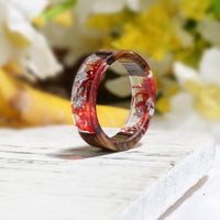 Thumbnail for Handcrafted Gaia Resin Wood Ring PeekWise