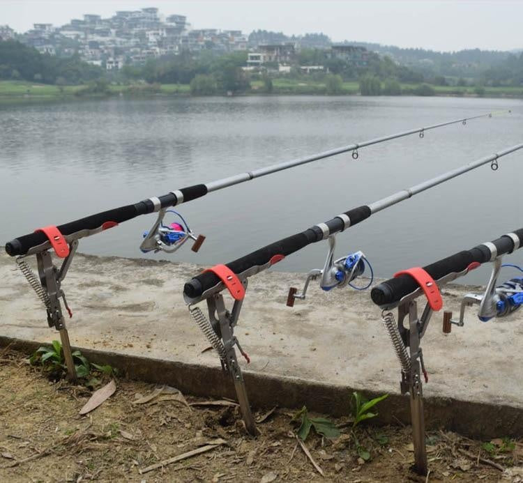 Automatic Stainless Steel Fishing Rod Holder PeekWise