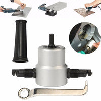 Thumbnail for Double Head Sheet Metal Nibbler Drill Attachment PeekWise