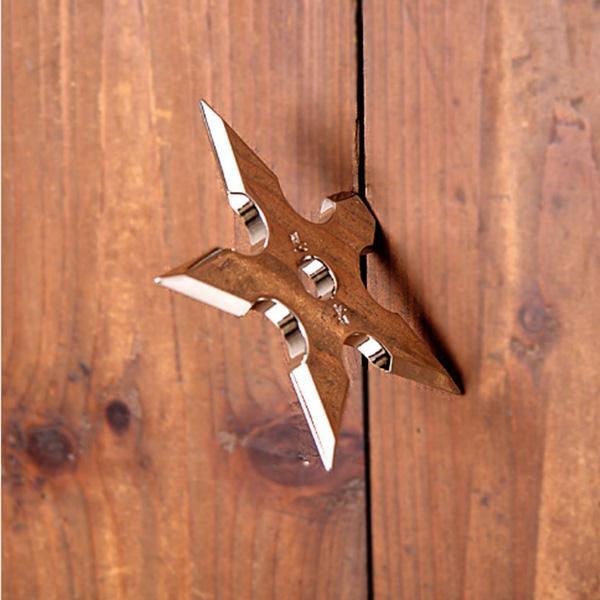 Ninja Star Coat Hook