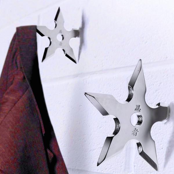 Ninja Star Coat Hook