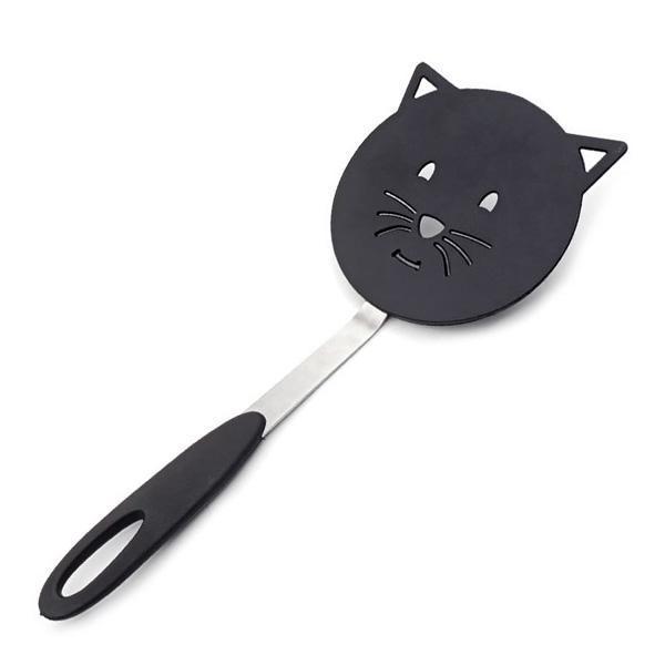 Non-Stick Cat Face Frying Spatula Kitchen Turner