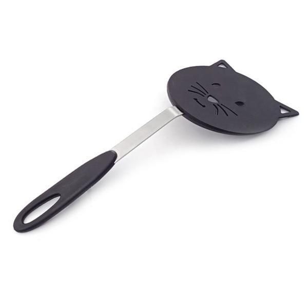 Non-Stick Cat Face Frying Spatula Kitchen Turner