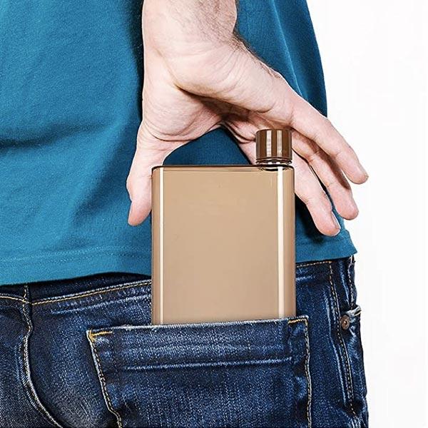 Notepad Shaped Flat Water Bottle