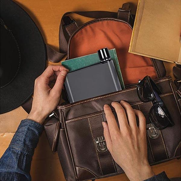 Notepad Shaped Flat Water Bottle
