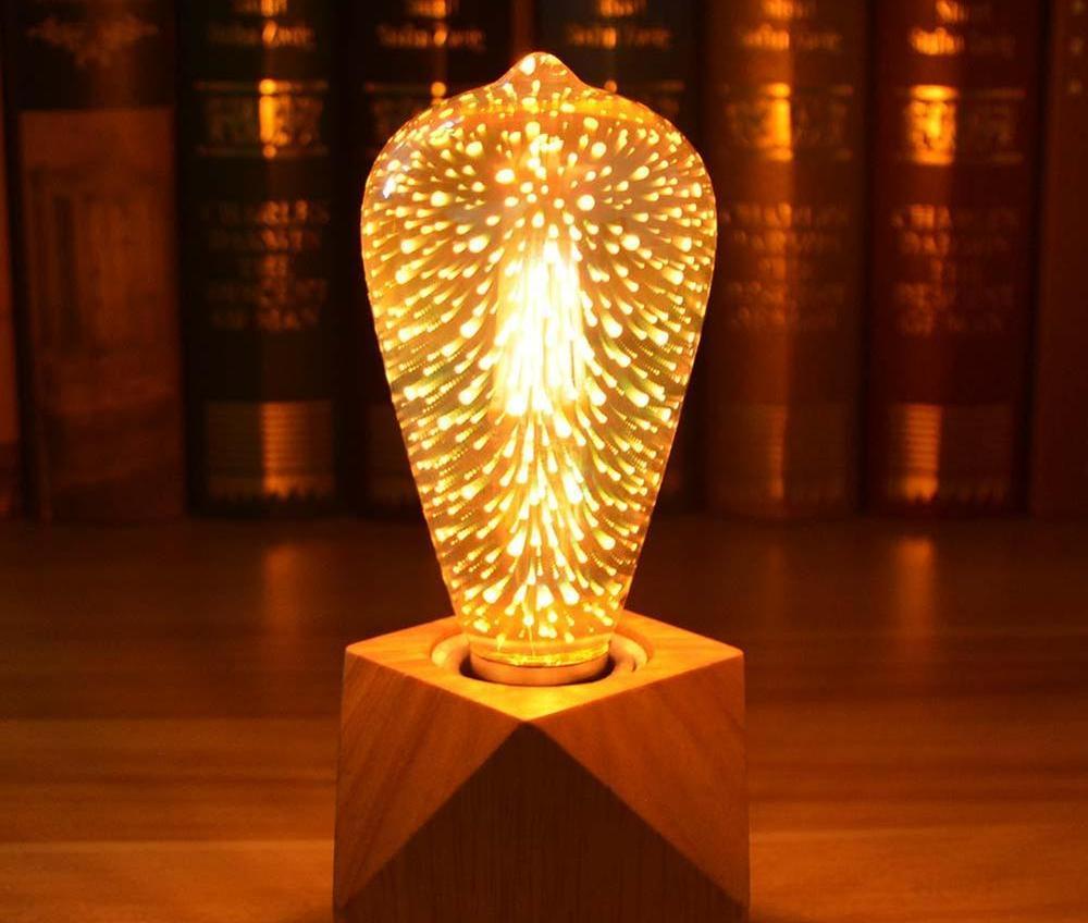 3D LED Holiday Light Bulbs