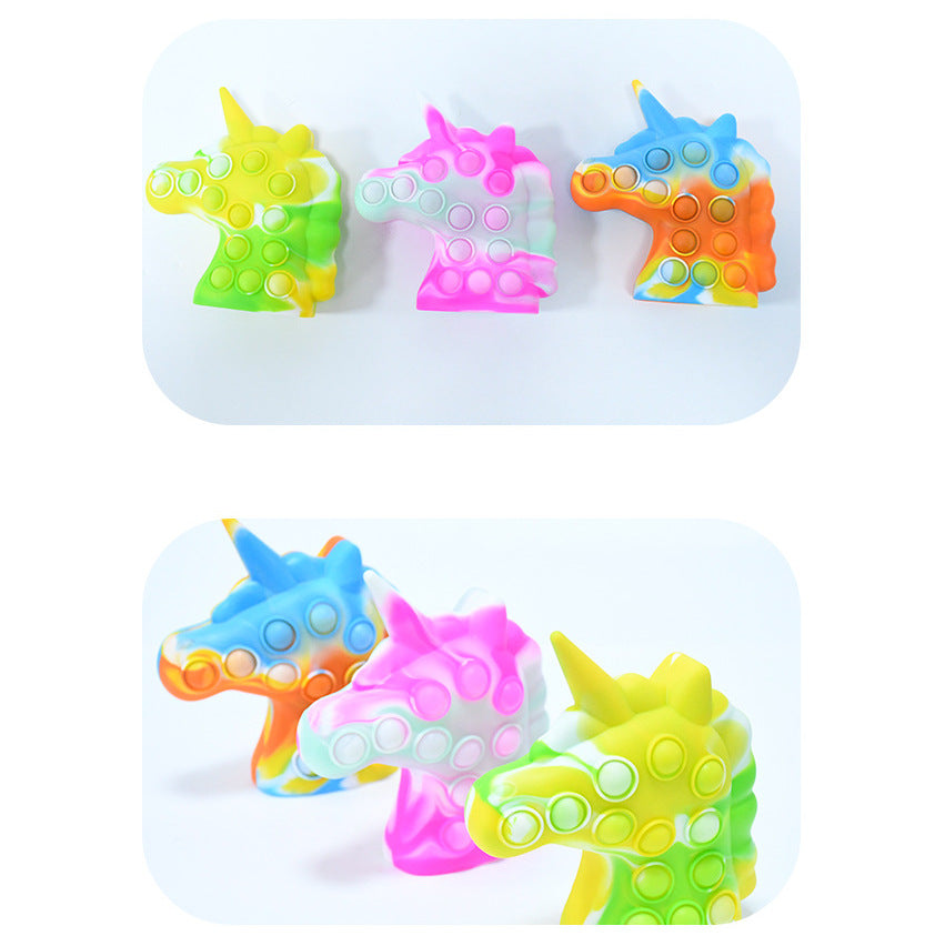 3D Unicorn Pop It Fidget Toy