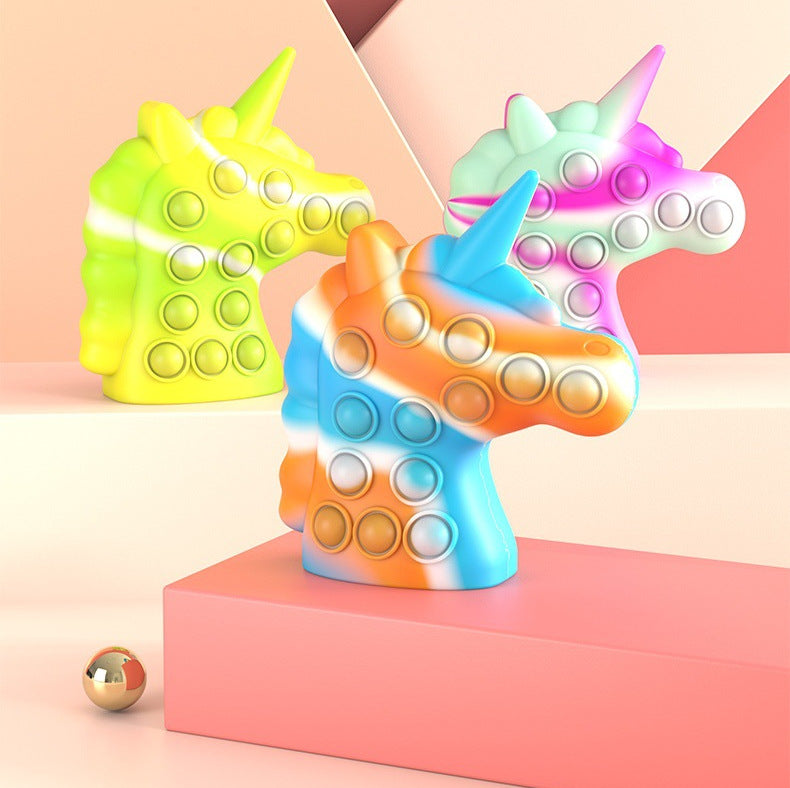 3D Unicorn Pop It Fidget Toy