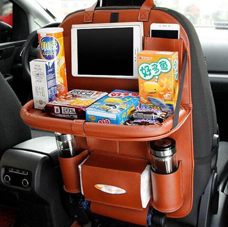 Car Backseat Leather Organizer PeekWise