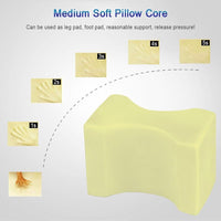 Thumbnail for Memory Foam Pillow Knee Cushion - PeekWise