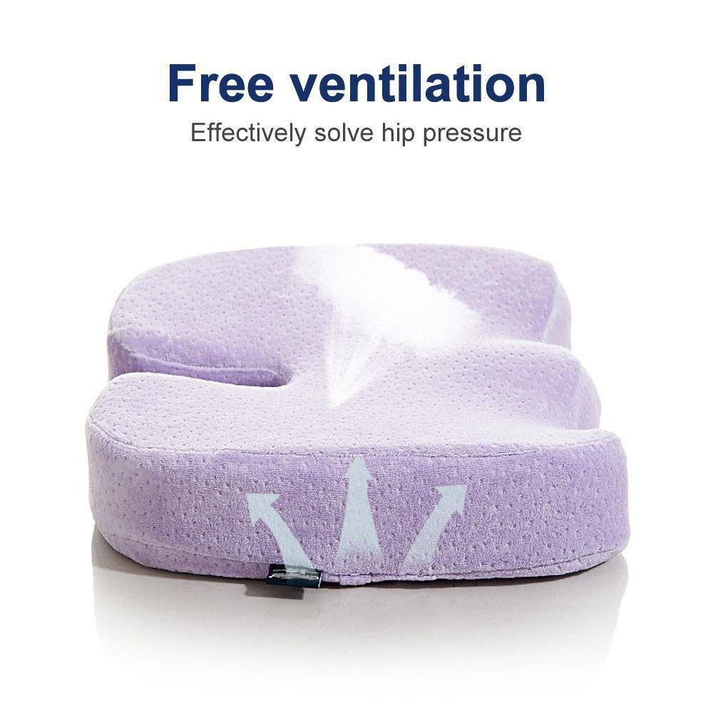 Orthopedic Seat Cushion Memory Foam - PeekWise