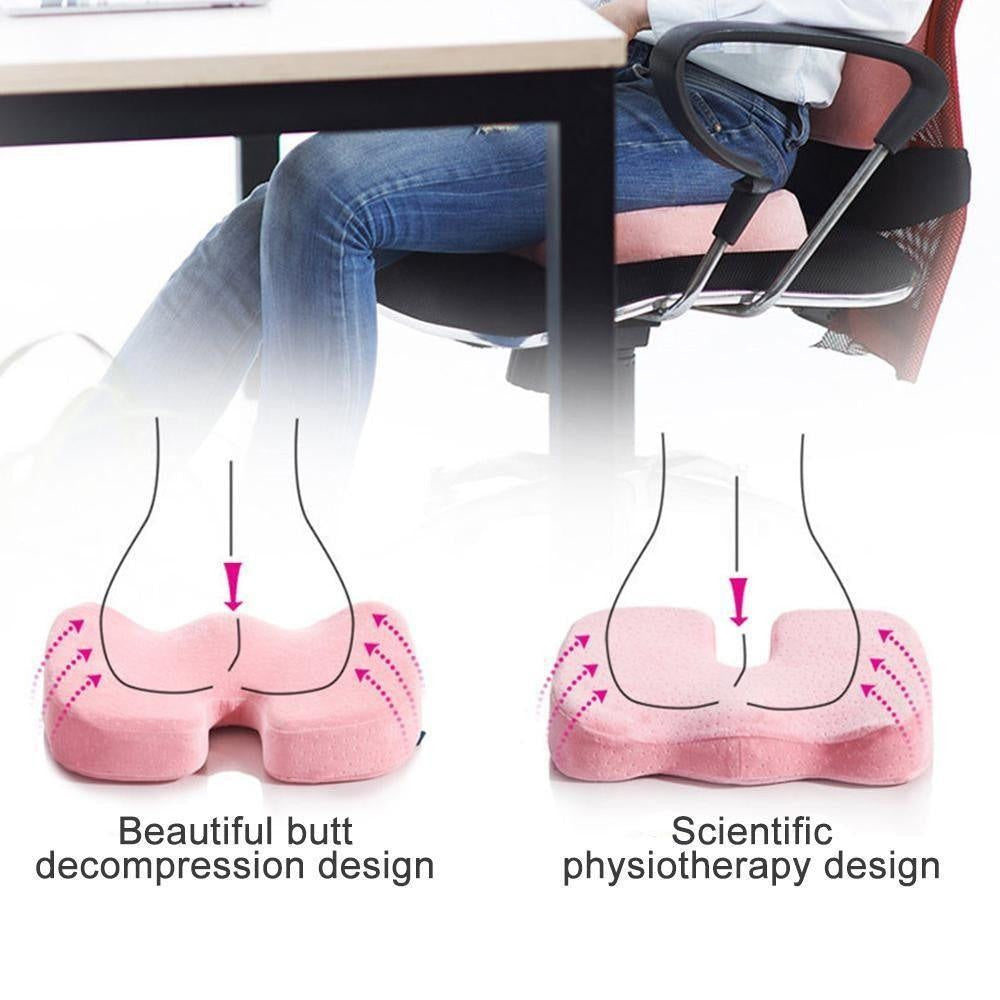 Orthopedic Seat Cushion Memory Foam - PeekWise