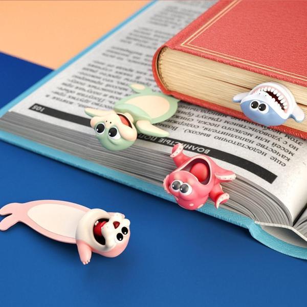 Ouch Squashed Animal Bookmark