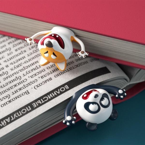 Ouch Squashed Animal Bookmark