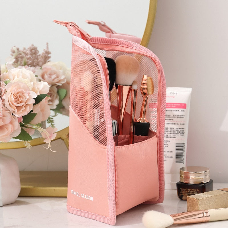 Stand-Up Makeup Brush Holder