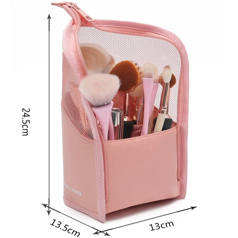 Stand-Up Makeup Brush Holder