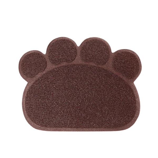 Paw Print Pet Feeding Litter Mat