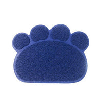 Thumbnail for Paw Print Pet Feeding Litter Mat