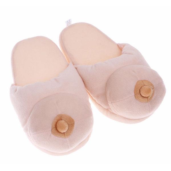 Penis Boob Plush Slippers