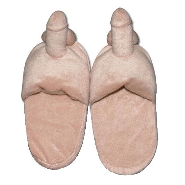 Penis Boob Plush Slippers