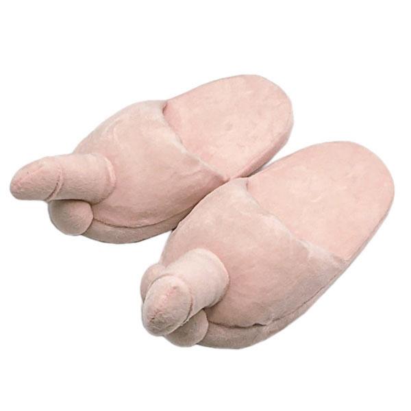 Penis Boob Plush Slippers