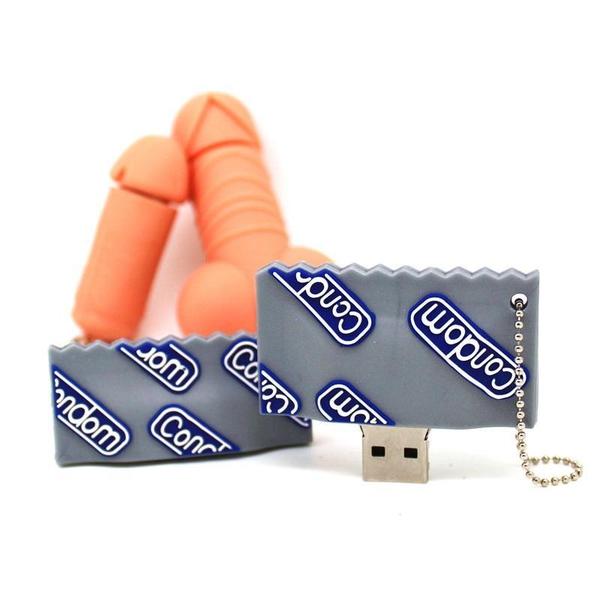 Penis Sperm Condom USB Drive