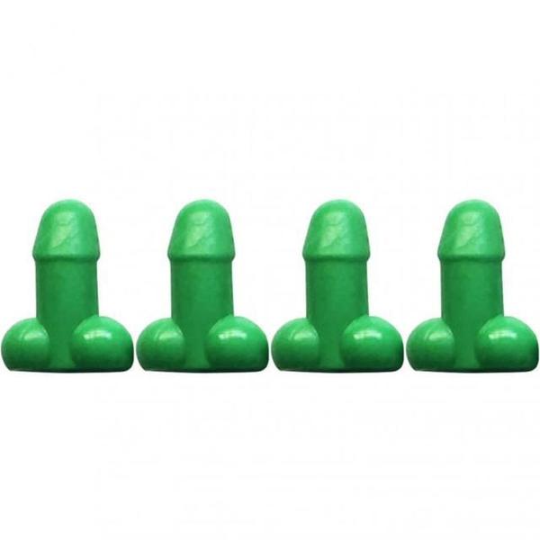 Penis Tire Valve Stem Cap (Set of 4)