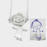 Thumbnail for Personalized Custom Made Drawing Necklace