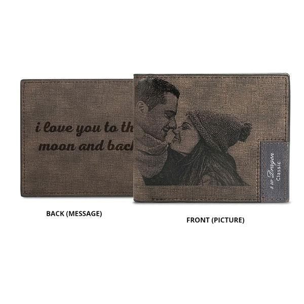 Personalized Custom Printed Photo Wallet