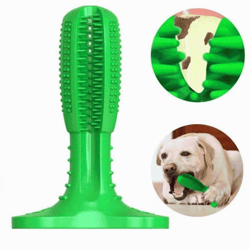 Teeth Cleaning Dog Toothbrush & Chew Toy - PeekWise