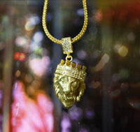 Thumbnail for Alpha Lion - 18k Gold Plated Necklace