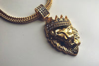 Thumbnail for Alpha Lion - 18k Gold Plated Necklace