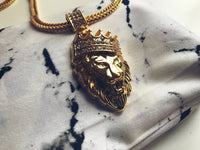 Thumbnail for Alpha Lion - 18k Gold Plated Necklace