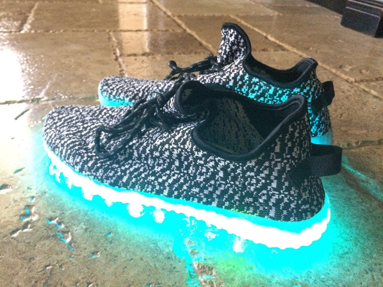 Light Up Yeezy-Inspired Shoes