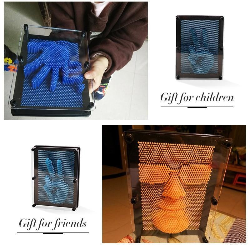 3D Pin Art Impression Board - PeekWise