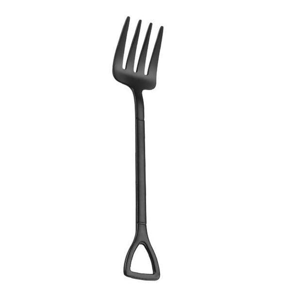 Pitchfork and Shovel Shaped Dessert Cutlery