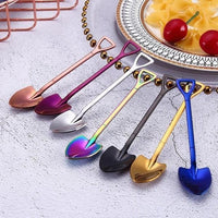 Thumbnail for Pitchfork and Shovel Shaped Dessert Cutlery
