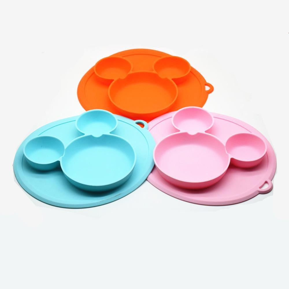 Silicone Baby Bowl Suction Plate - PeekWise